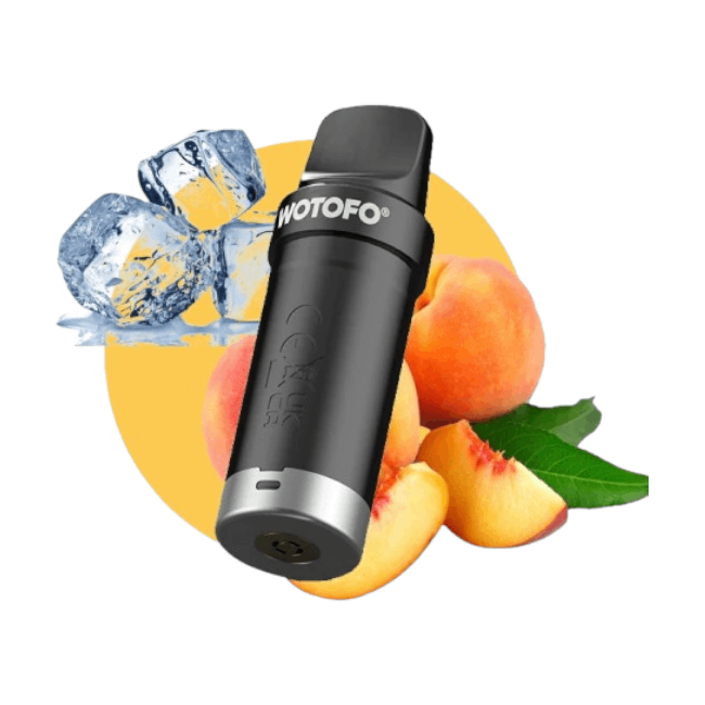 WOTOFO NEXPOD 5000 SALT NIC 5% - PEACH ICE