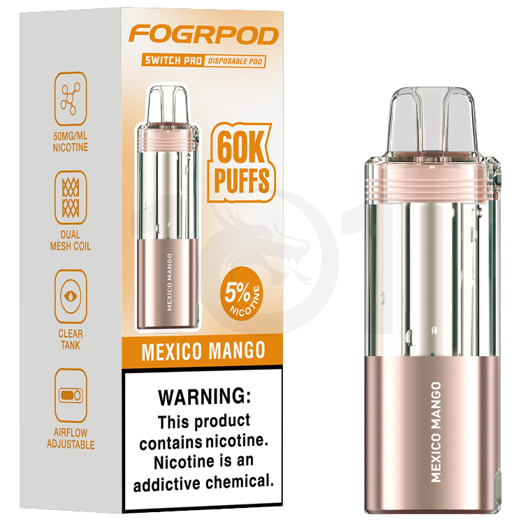 FOGRPOD 60000 SWITCH PRO POD 5% - MEXICO MANGO