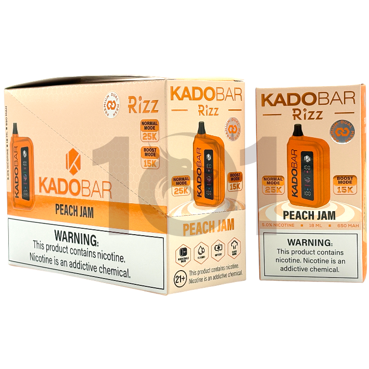 KADO BAR RIZZ 25000 5% - PEACH JAM
