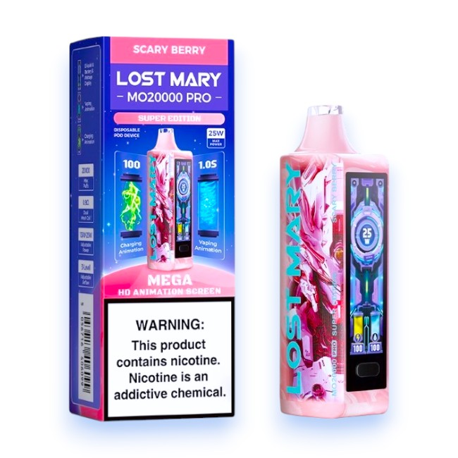 LOST MARY MO20000 PRO SUPER EDITION 5% - SCARY BERRY