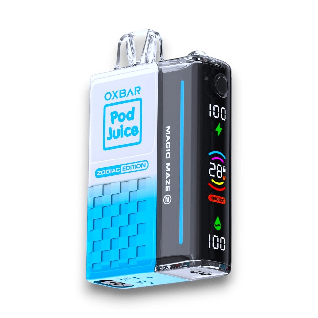 OXBAR 30000 ZODIAC EDITION 5% - CANCER II CLEAR BLUE