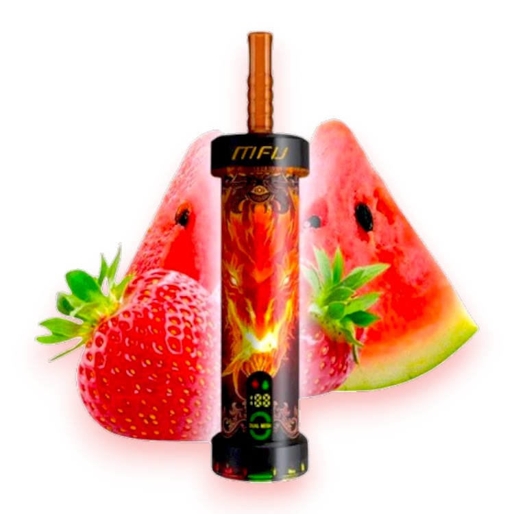 MFU SHISHA X1 40000 0.5% - STRAWBERRY WATERMELON
