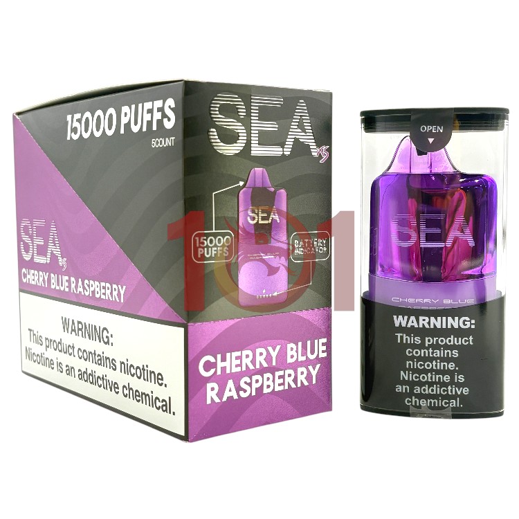 SEA XS 15000 5% - CHERRY BLUE RASPBERRY