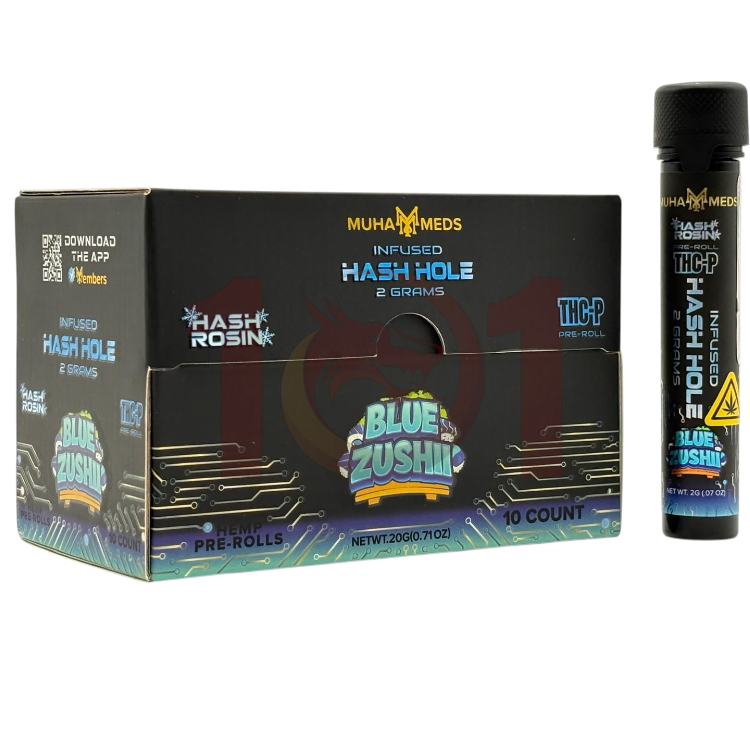 MUHA MEDSHASH HOLE THCP PREROLL 2GM - BLUE ZUSHI