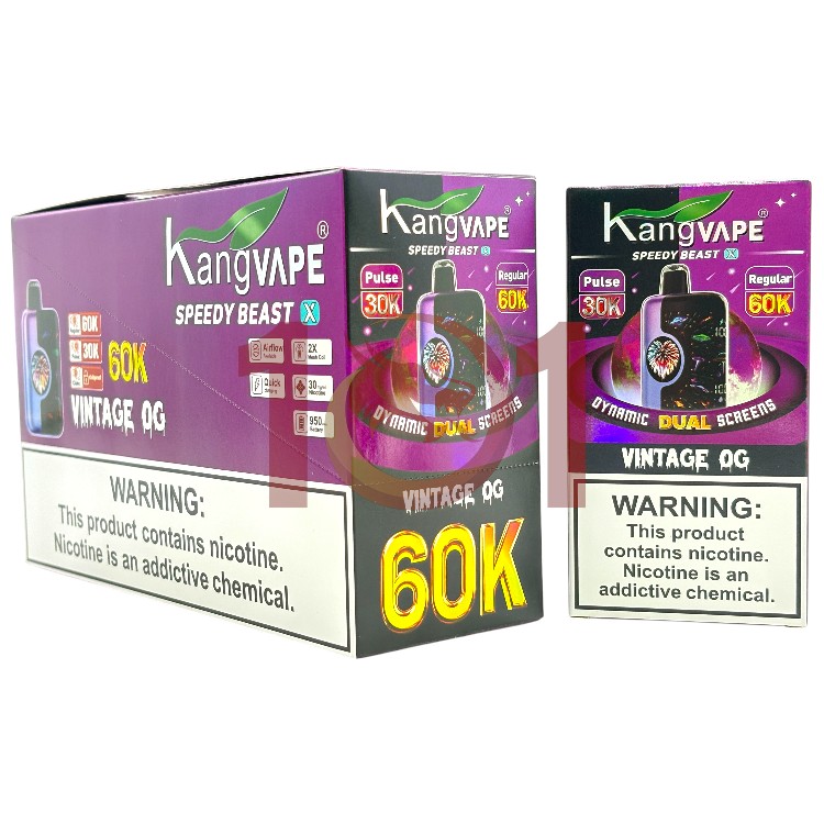 KANGVAPE SPEEDY BEAST 60000 5% - VINTAGE OG