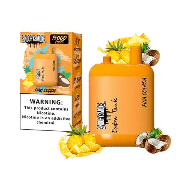SNOOPY SMOKE EXTRA TANK 15000 5% - PINA COLADA