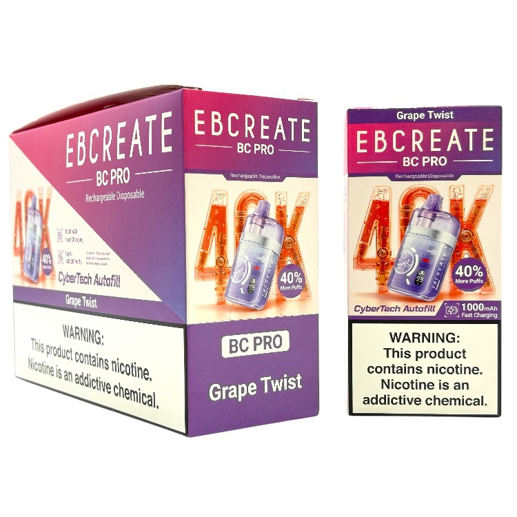 EBCREATE BC PRO 40000 5% - GRAPE TWIST