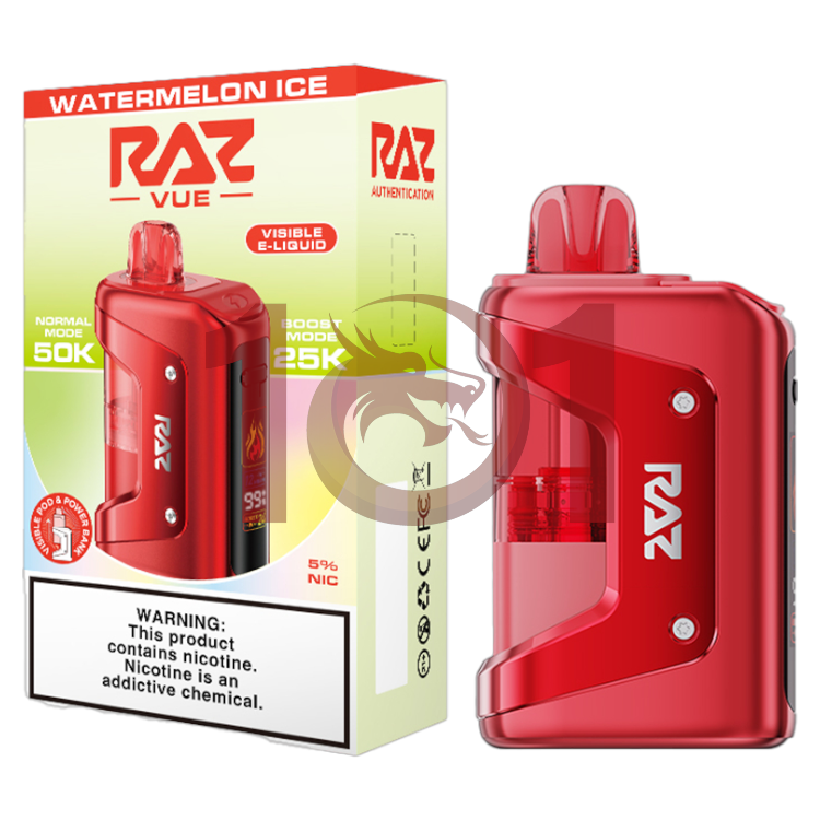 RAZ VUE 50000 KIT 5% - WATERMELON ICE