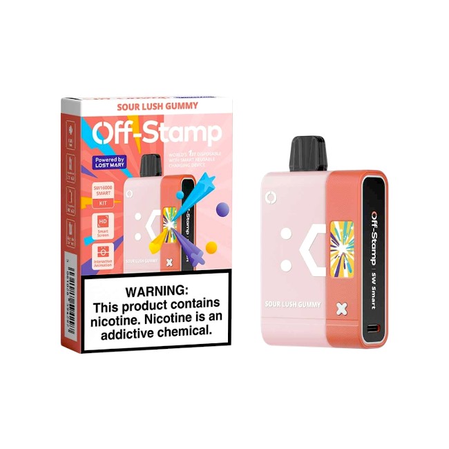 OFF-STAMP SW16000 5% SMART KIT - SOUR LUSH GUMMY