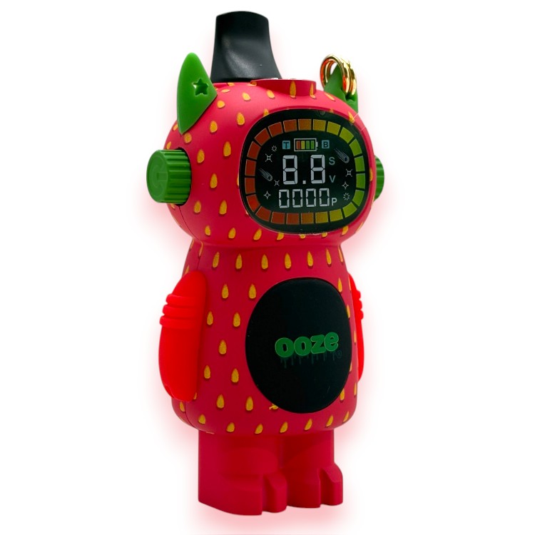 OOZE BOT CHARACTER 650MAH CART BATTERY - STRAWBERRY