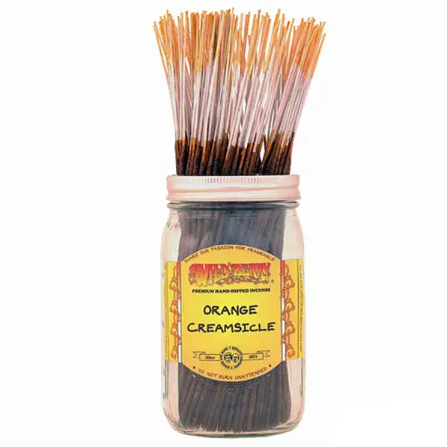 WILD BERRY - FRAGRANCE - INCENSE - 11"/CT - 100CT/PK -  ORANGE CREAMSICLE