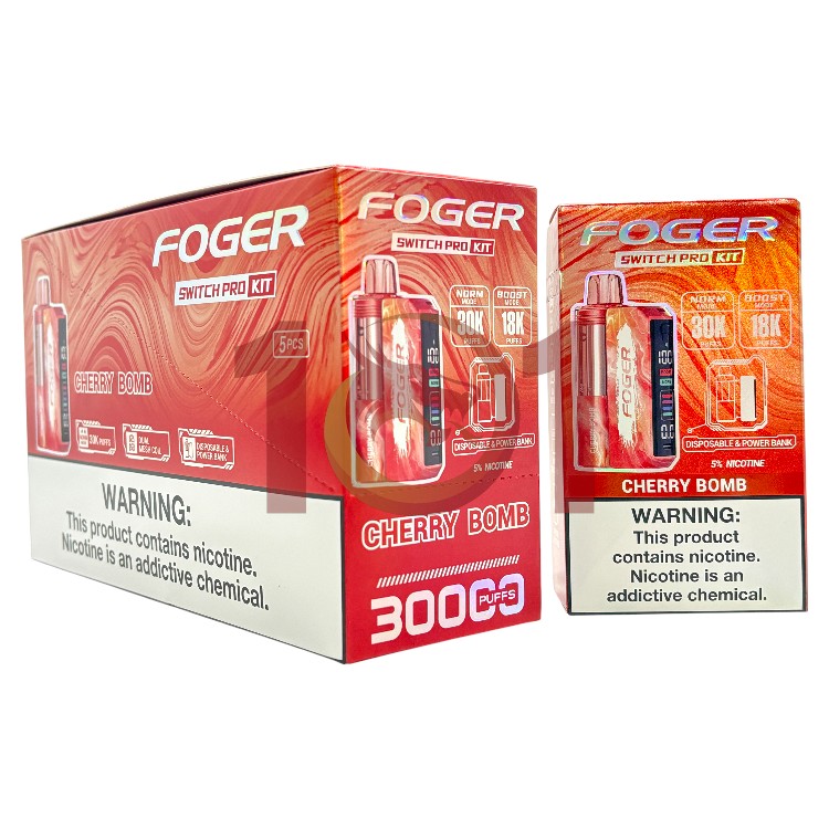 FOGER SWITCH PRO KIT 30000 5% - CHERRY BOMB