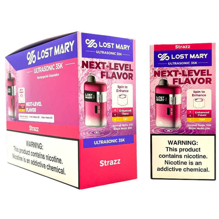 LOST MARY ULTRASONIC 35000 5% - STRAZZ