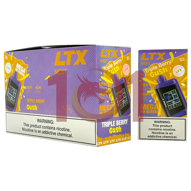LTX NEXT 50000 5% GUSH EDITION - TRIPLE BERRY GUSH
