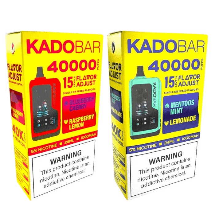 KADO BAR 40000 FLAVOR ADJUST 5%