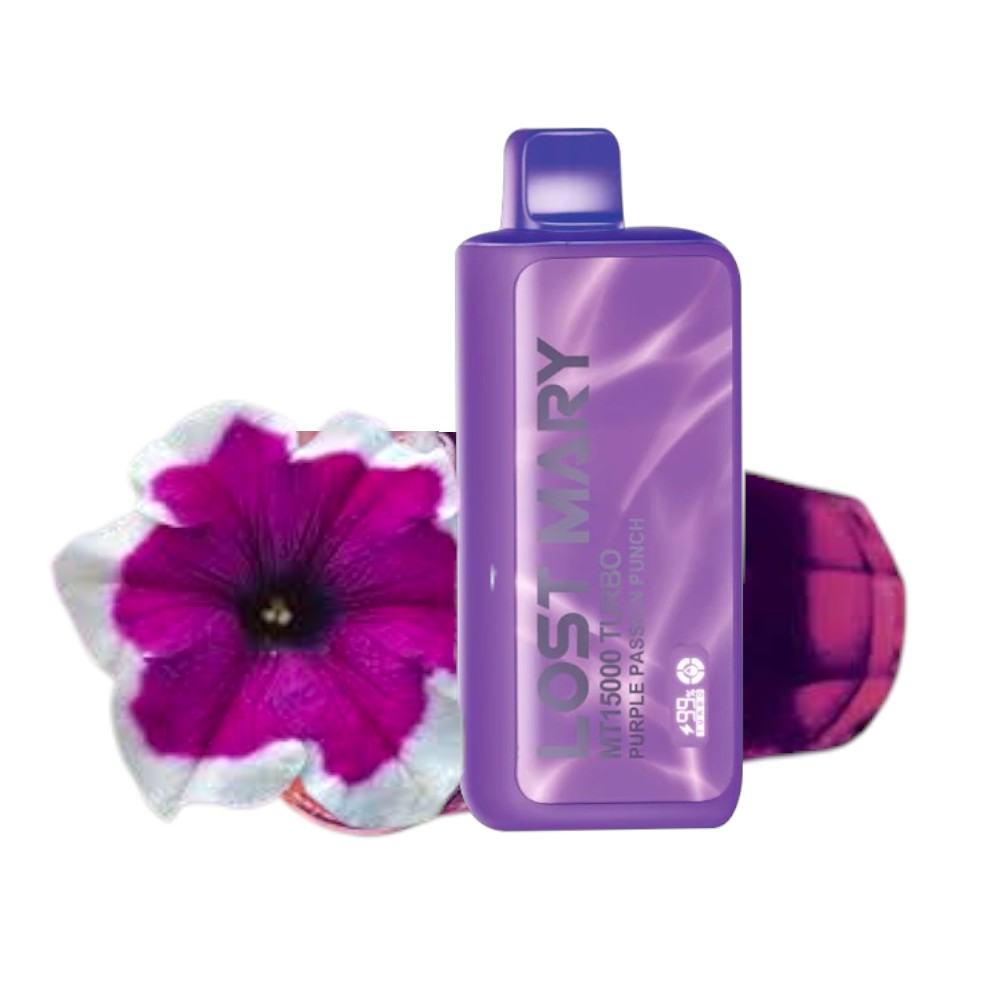 LOST MARY MT15000 TURBO 5% - PURPLE PASSION PUNCH