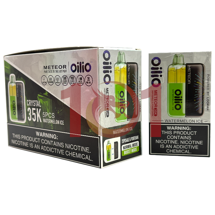 OILIO METEOR 35000 SALT NIC CRYSTAL KIT 3.5% - WATERMELON ICE