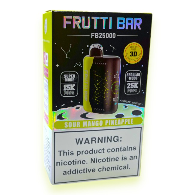FRUTTI BAR FB25000 5% - SOUR MANGO PINEAPPLE
