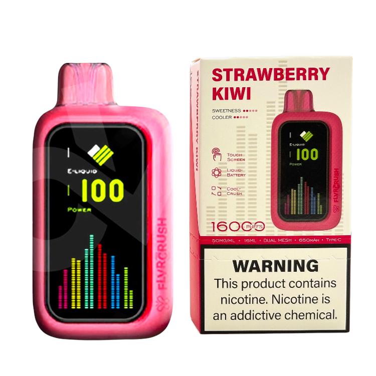 FLVR CRUSH 16000 5% - STRAWBERRY KIWI