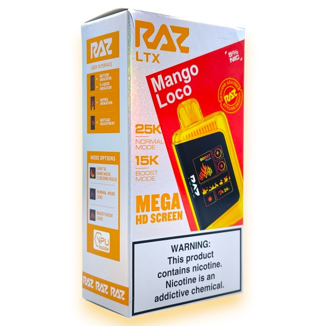 RAZ LTX 25000 5% - MANGO LOCO