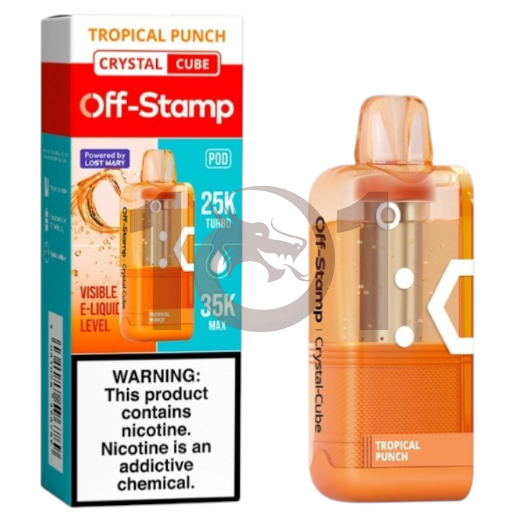OFF-STAMP X CUBE POD CRYSTAL 35000 5% - TROPICAL PUNCH