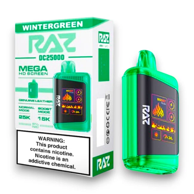 RAZ DC25000 5% - WINTERGREEN