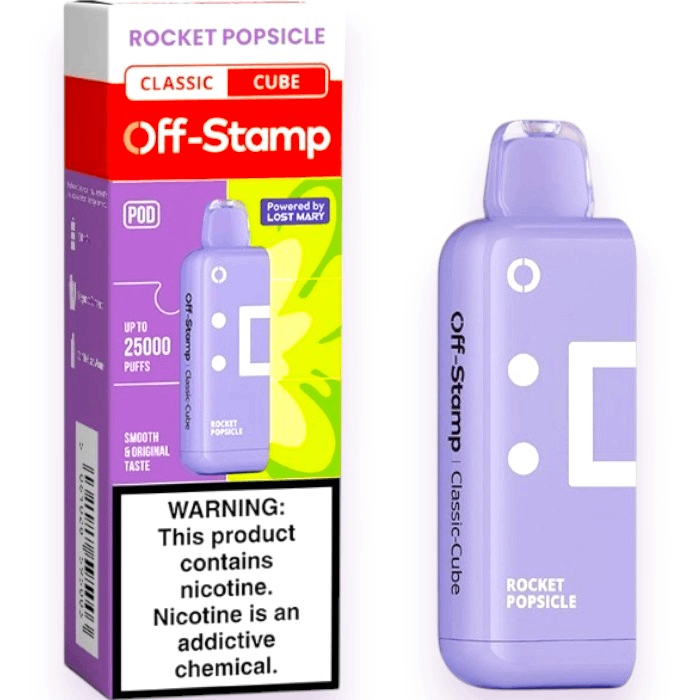 OFF-STAMP 25000 5% CUBE POD - CLASSIC ROCKET POPSICLE