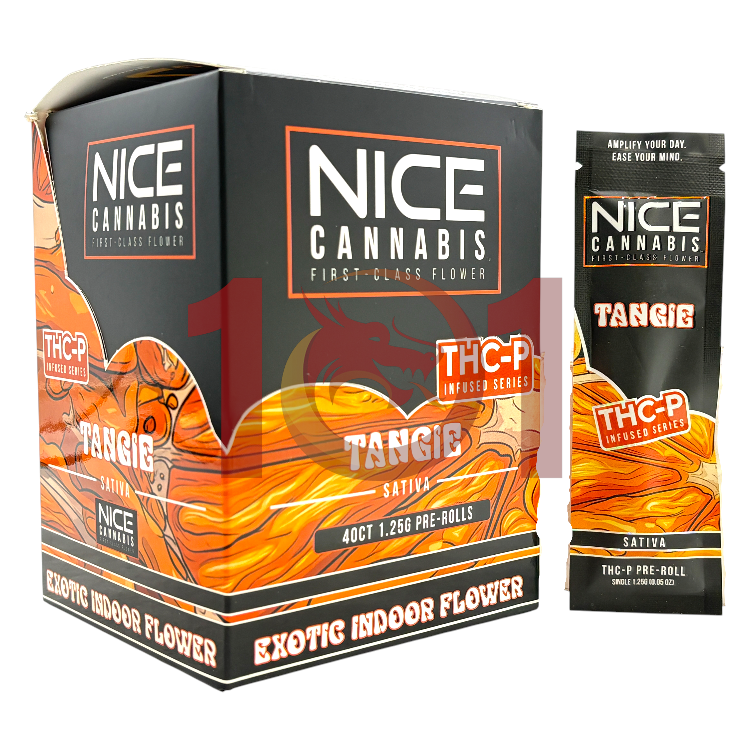 NICE CANNABIS EXOTIC THCP INFUSED 1.25GM PREROLL SATIVA - TANGIE
