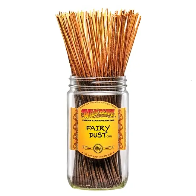WILD BERRY - FRAGRANCE - INCENSE - 11"/CT - 100CT/PK -  FAIRY DUST