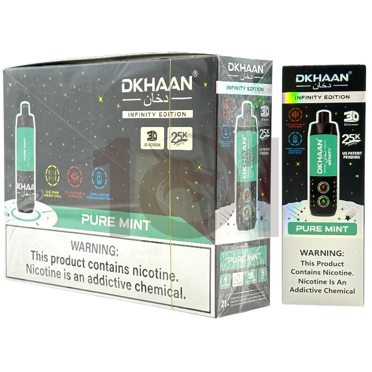 DKHAAN 25000 INFINITY EDITION 5% - PURE MINT