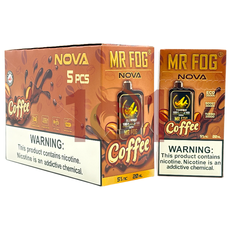 MR FOG NOVA 36000 5% - COFFEE