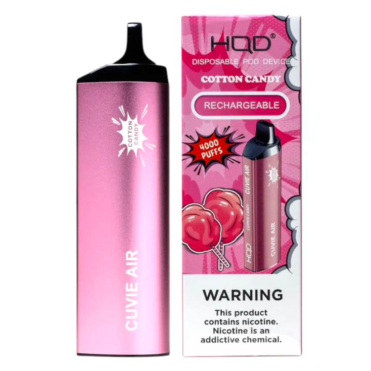 HQD CUVIE AIR 4000 5% - COTTON CANDY