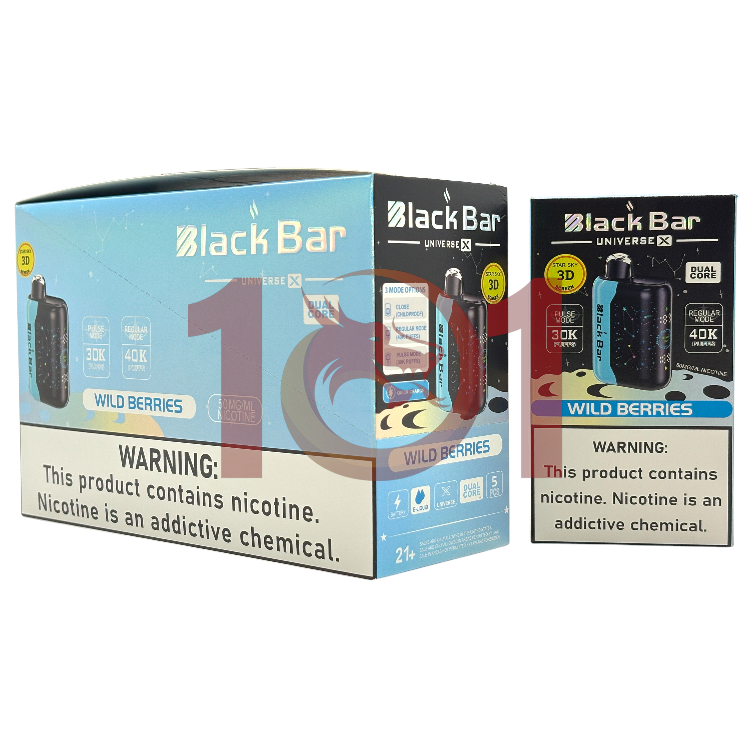 BLACK BAR UNIVERSE X 40000 5% - WILD BERRIES