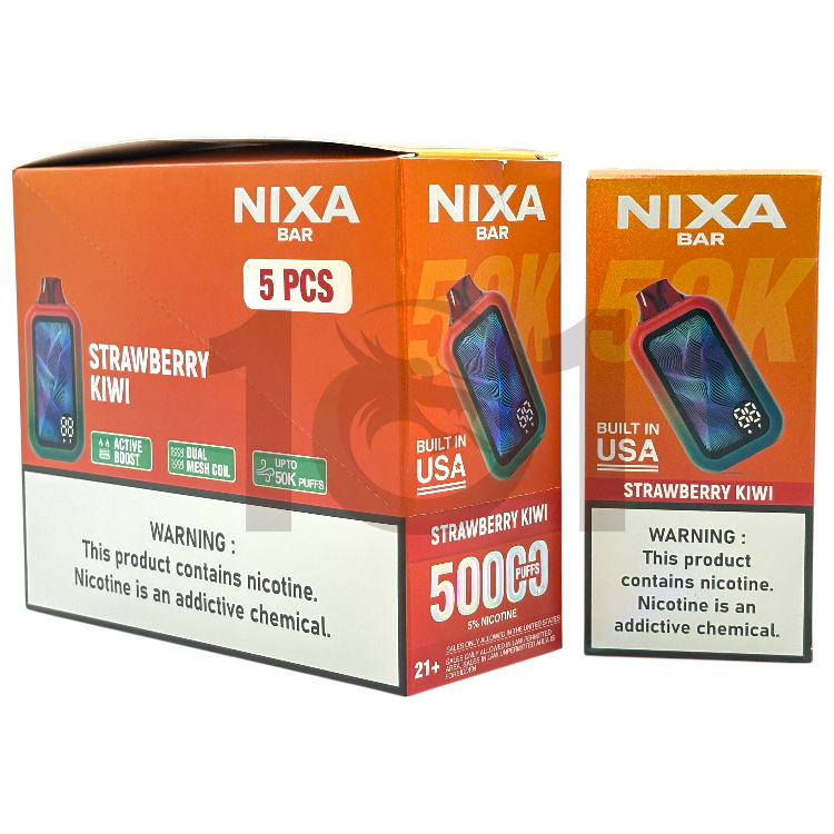 NIXA BAR 50000 5% - STRAWBERRY KIWI