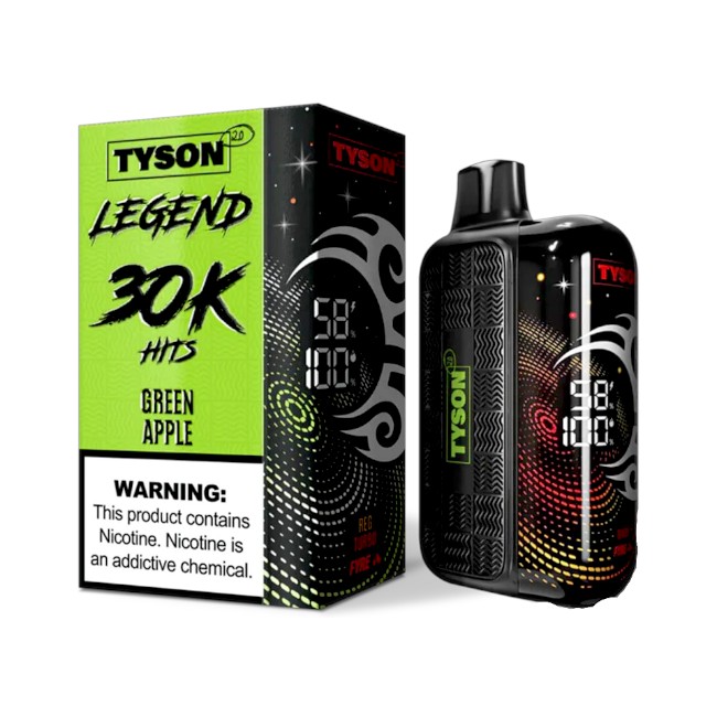 TYSON 2.0 30000 LEGEND 5% - GREEN APPLE