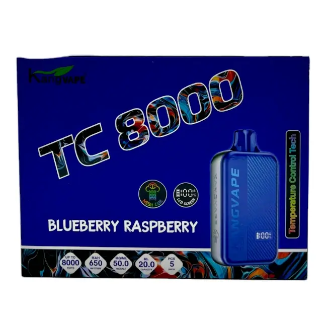 KANGVAPE TC8000 5% - BLUEBERRY RASPBERRY