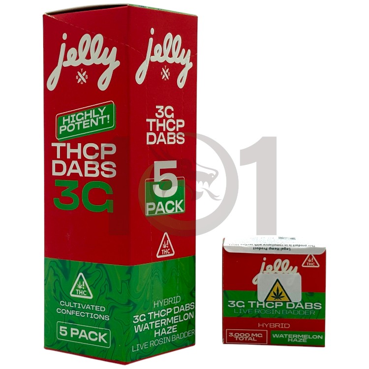 JELLY LR THCP 3GM DAB  HYBRID - WATERMELON HAZE