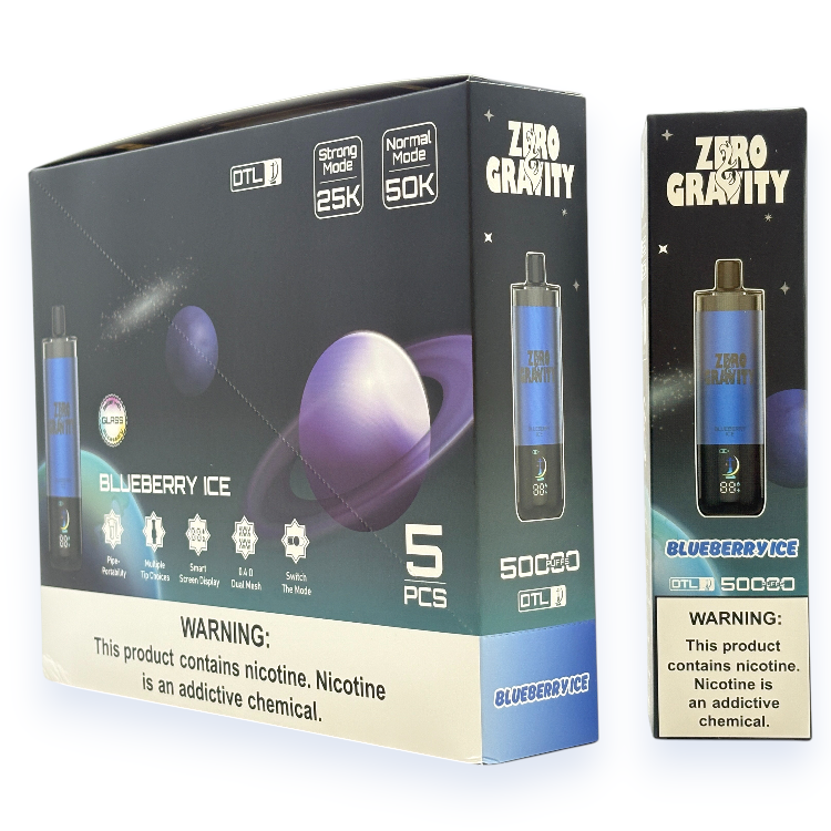 ZERO GRAVITY 50000 0.5% - BLUEBERRY ICE
