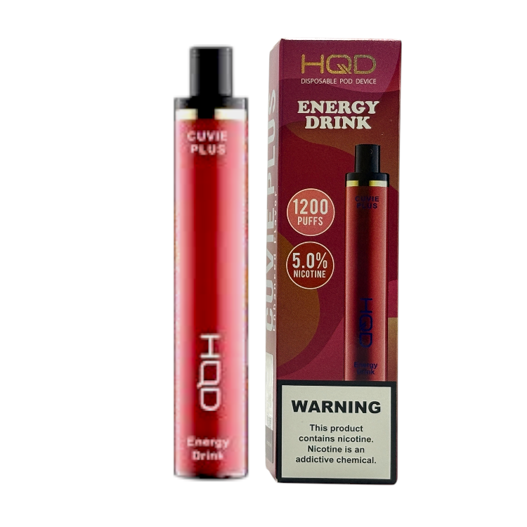 HQD CUVIE PLUS 1200 5% - ENERGY DRINK