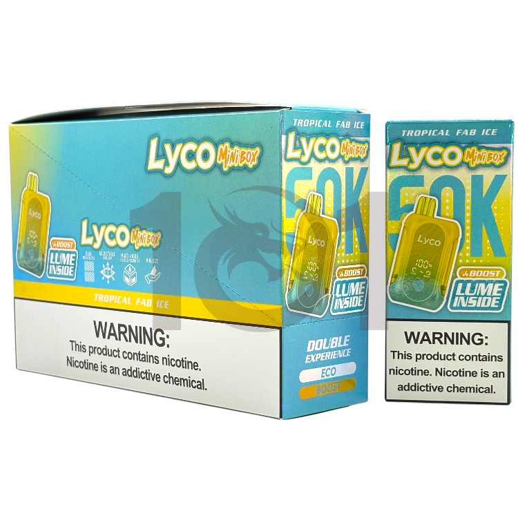 LYCO MINI BOX 50000 5% - TROPICAL FAB ICE