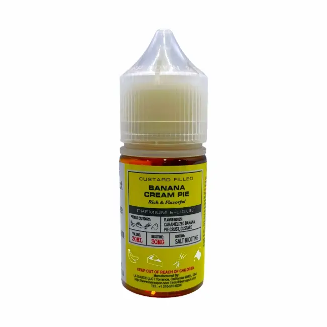 BASIX E-LIQUID SALT 30ML30MG - BANANA CREAM PIE
