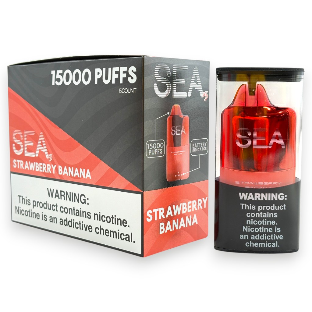 SEA XS 15000 5% - STRAWBERRY BANANA