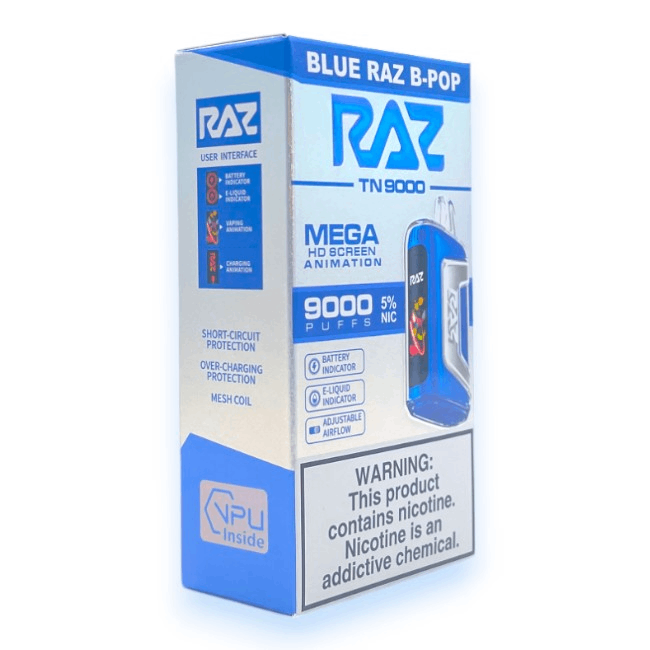 RAZ TN9000 5% - BLUE RAZZ BLOWPOP