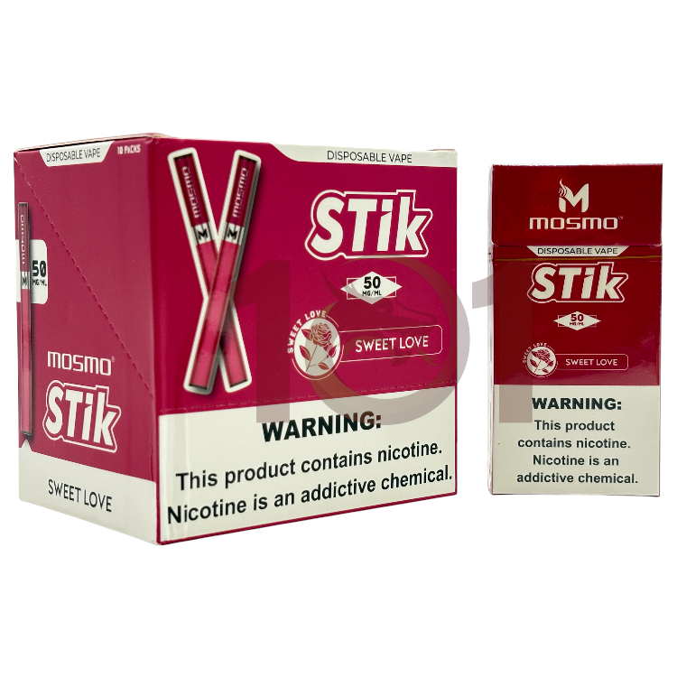 MOSMO STIK 5% 5 PK - SWEET LOVE