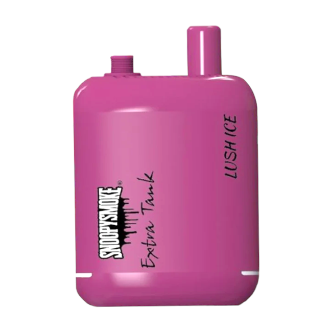 SNOOPY SMOKE EXTRA TANK 15000 5% - LUSH ICE