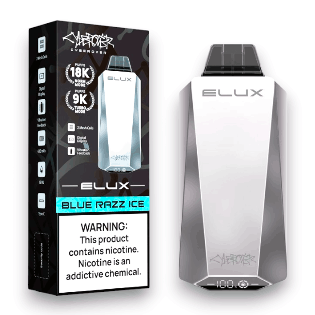 ELUX CYBEROVER 18000 5% - BLUE RAZZ ICE