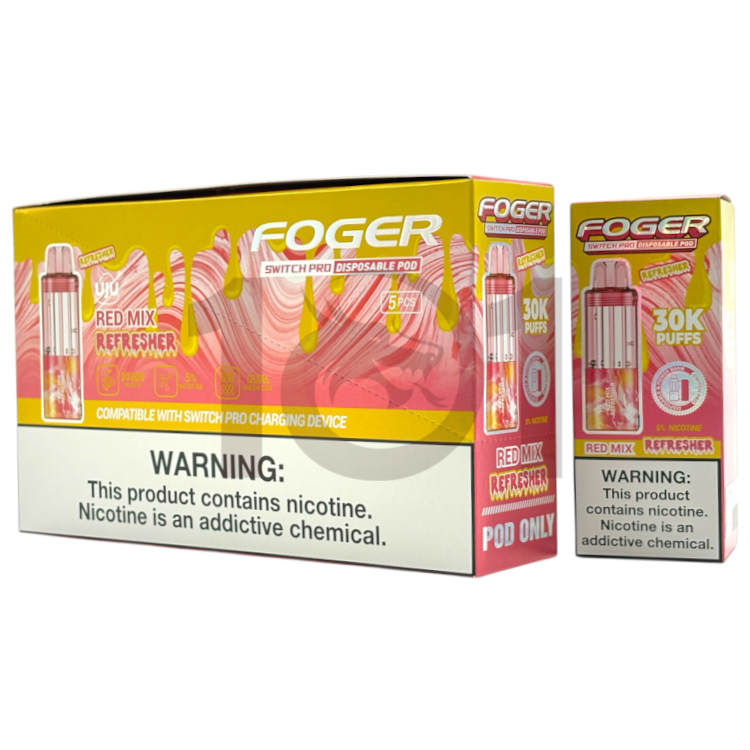 FOGER SWITCH PRO POD 30000 5% - REFRESHER RED MIX