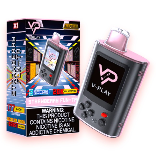 CRAFTBOX V-PLAY 20000 5% - STRAWBERRY FUN-TA