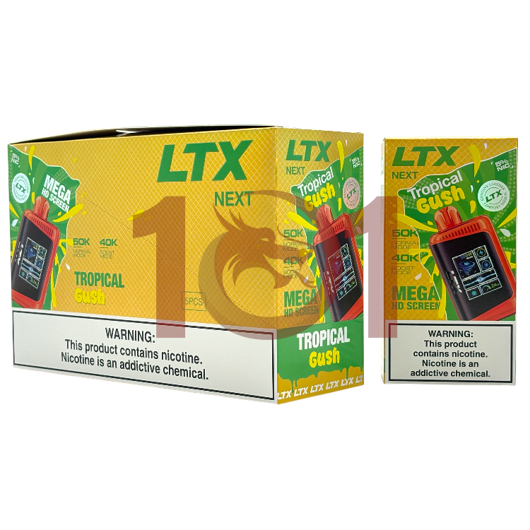 LTX NEXT 50000 5% GUSH EDITION - TROPICAL GUSH