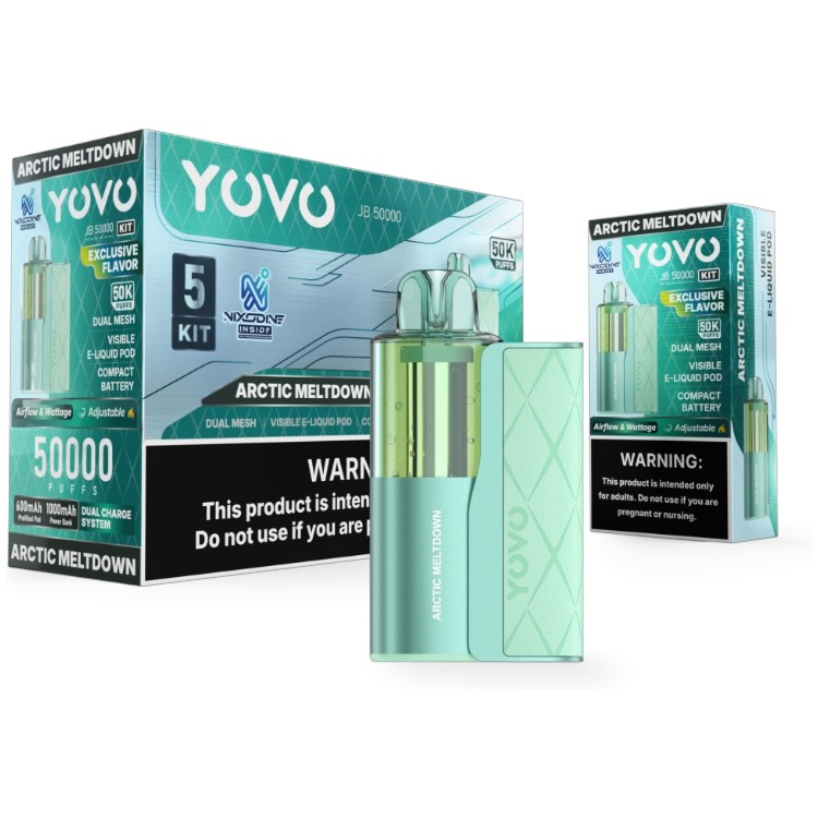 YOVO JB50000 POD DEVICE 5% - ARCTIC MELTDOWN